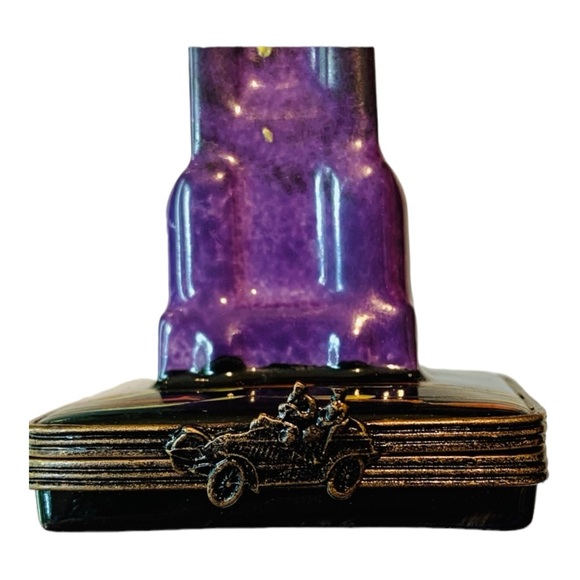 Vintage Empire State Building by Night New York Limoges Box...Mint - Picture 3 of 5